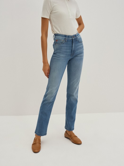 Dámske nohavice straight jeans WINONA 190